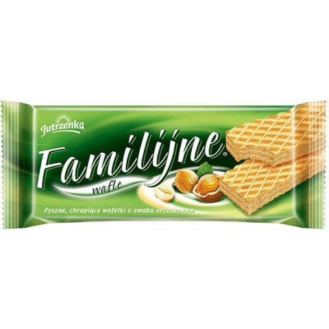WAFLE JUTRZENKA FAMILIJNE 180g ORZECHOWE WAFLE JUTRZENKA FAMILIJNE 180g ORZECHOWE