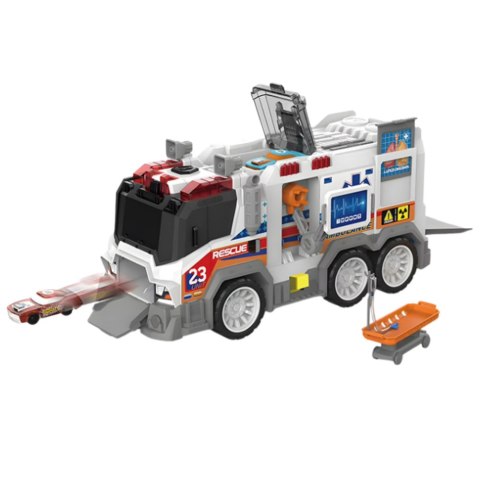 Ambulans Karetka Miejska Pojazd Medyczny Napęd Światła Dźwięki