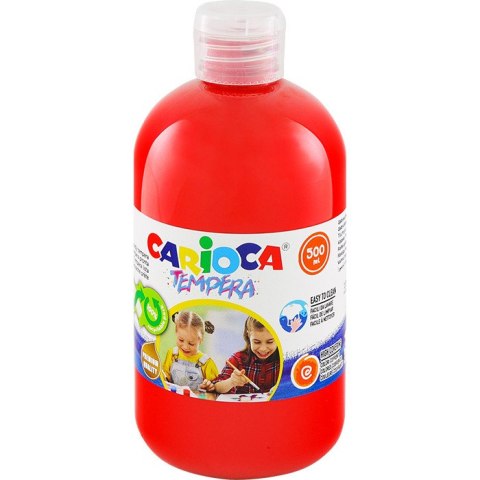 Farba tempera Carioca 500ml czerwona