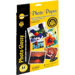 PAPIER FOTO YELLOW ONE A4 200g BŁYSK (20)
