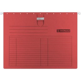 Teczka zawieszana Donau A4 (z wąsem) czerwona (5)
