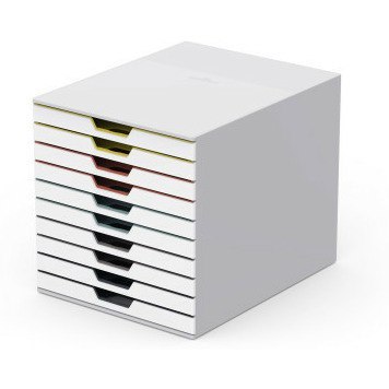 Pojemnik 10 szuflad Durable Varicolor