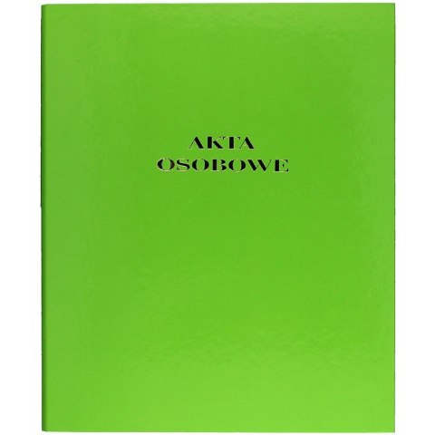 Teczka do akt osobowych Barbara A4/32mm 2R zielona