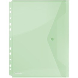 Teczka kopertowa wpinana Donau A4 zielona