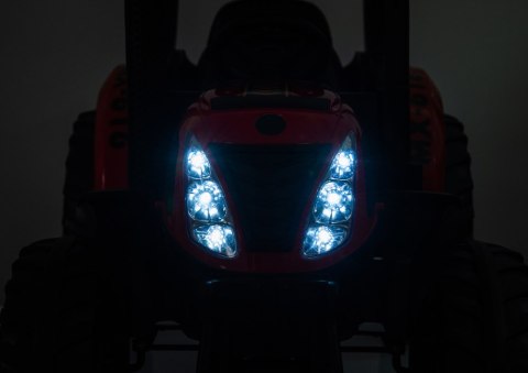 Traktor Na Akumulator A011 24V Czerwony