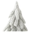 Choinka Ozdobna Dekoracyjna Sztuczna Na Pniu Pokryta Śniegiem 30 x 10 cm