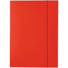 TECZKA KARTONOWA Z GUMKĄ ESSELTE A4/400g CZERWONA