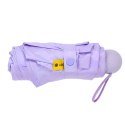 Parasolka Kieszonkowa Składana z Ochroną UV UPF 50+ Etui Fioletowa 90 cm