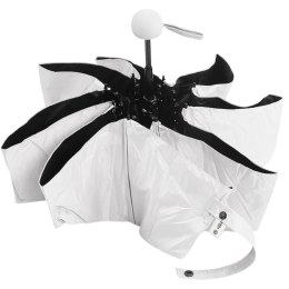 Parasolka Kieszonkowa Składana z Ochroną UV UPF 50+ Etui Szara 90 cm