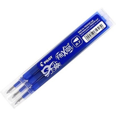 Wkłady wymazywalne Pilot Frixion M 0.7mm zielone (3)