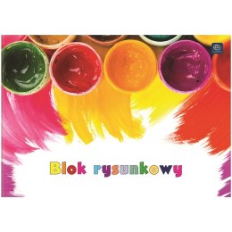 Blok rysunkowy Interdruk A4/20k biały