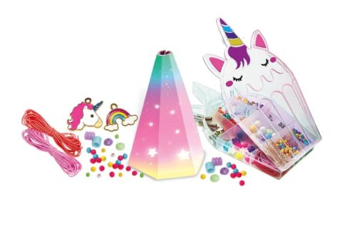 Crazy Chic Zestaw Koralików Bransoletki z Jednorożcem Clementoni 50882