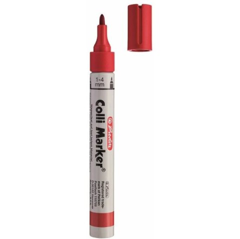 Marker permanentny Herlitz Colli-Marker czerwony