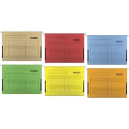 Teczka zawieszana Donau A4 (z bokami) pomarańczowa