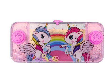 Gra Wodna Konsola Zręcznościowa Różowa Mini Jednorożce Pad Konsola