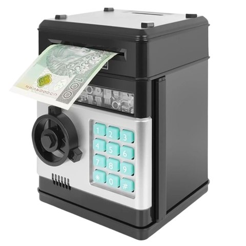 Sejf Skarbonka DIY Do Złożenia Skarbonka Elektroniczna PIN Dźwięki