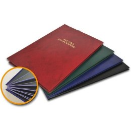 Teczka do podpisu 16 kartek bordowa