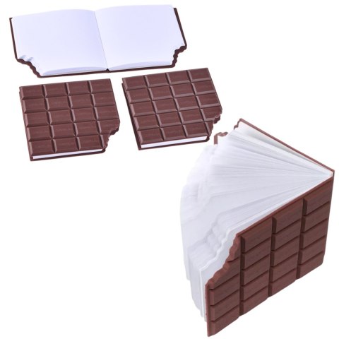 Notatnik Szkolny Biurowy Czekolada Bezliniowy Pachnący Brązowy