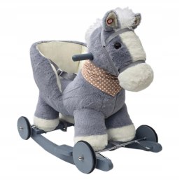 Koń Na Biegunach Bujak Osiołek Szary