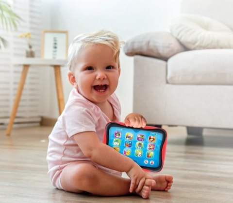 Dziecięcy Mówiący Tablet Język Polski Niemiecki Portugalski Turecki Clementoni 17535