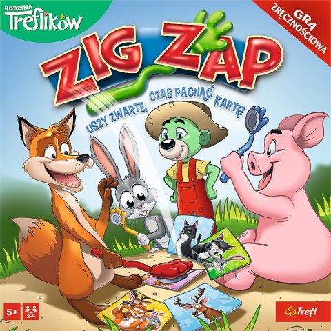 GRA - ZIG ZAP Rodzina Treflików Trefl 02821