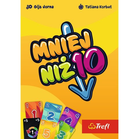 Gra karciana Mniej niż 10 Trefl 02880