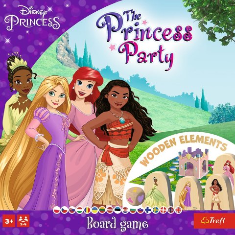 Gra planszowa The Princess Party Disney Trefl 02434