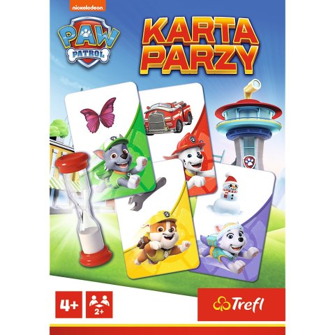 Gra podróżna Karta Parzy Psi Patrol Trefl 02691