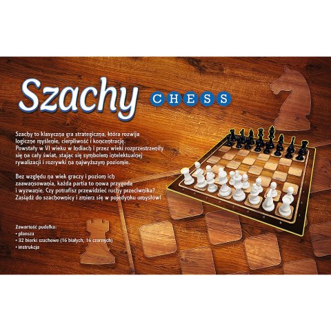 Gra klasyczna Szachy plastikowe Trefl 02893