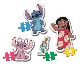 Moje Pierwsze Puzzle 3-6-9-12 STITCH Clementoni 20595