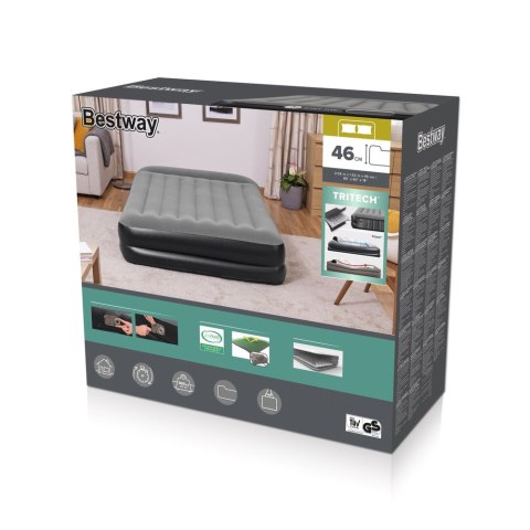 Dmuchany Materac 203 x 152 x 46 cm Bestway 67403