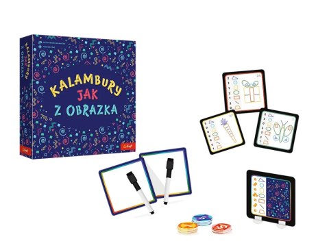 Gra dla dzieci Kalambury: Jak z obrazka Trefl 02738