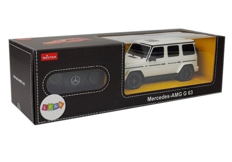 Auto Mercedes AMG G63 Samochód Zdalnie Sterowany RC Biały 1:24