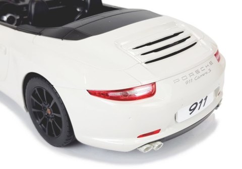 Auto Porsche 911 Carrera S Samochód Zdalnie Sterowane RC Rastar Białe 1:12