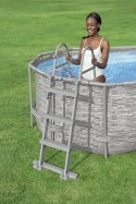 Drabinka bezpieczna do basenów 107 cm Bestway 58330
