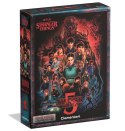 Puzzle 1000 NETFLIX STRANGER THINGS 5 Plakat Clementoni 37096