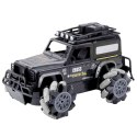 Samochód Terenowy Zdalnie Sterowany RC Obrót O 360° 1:12 Czarny