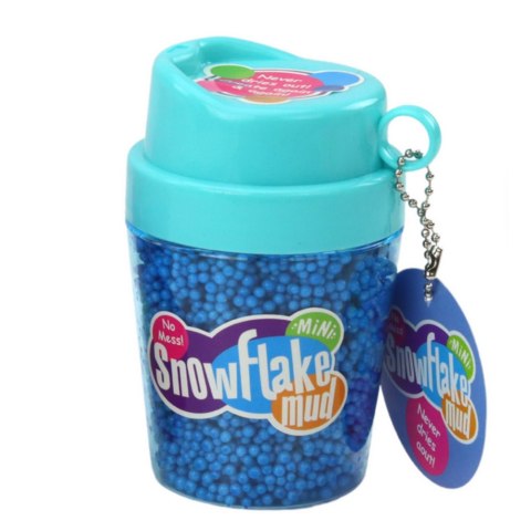 Squishy Kulki Styropianowe Masa w Kubeczku Niebieski LEAN TOYS Squishy Kulki Styropianowe Masa w Kubeczku Niebieski LEAN TOYS