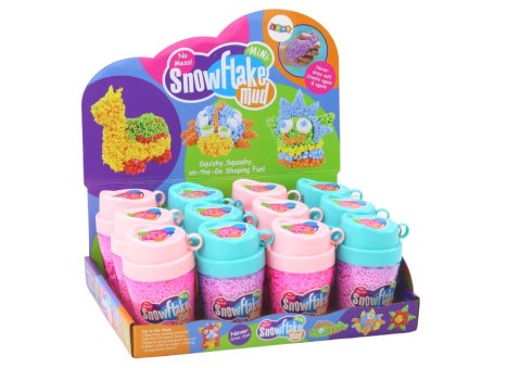 Squishy Kulki Styropianowe Masa w Kubeczku Różowy LEAN TOYS Squishy Kulki Styropianowe Masa w Kubeczku Różowy LEAN TOYS