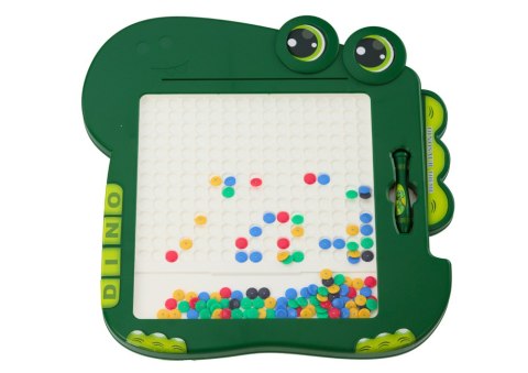 Stolik Tablica Magnetyczna Edukacyjna Dinozaur Pad Układanka Zielona LEAN Toys Stolik Tablica Magnetyczna Edukacyjna Dinozaur Pad Układanka Zielona LEAN Toys