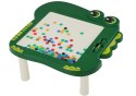 Stolik Tablica Magnetyczna Edukacyjna Dinozaur Pad Układanka Zielona LEAN Toys