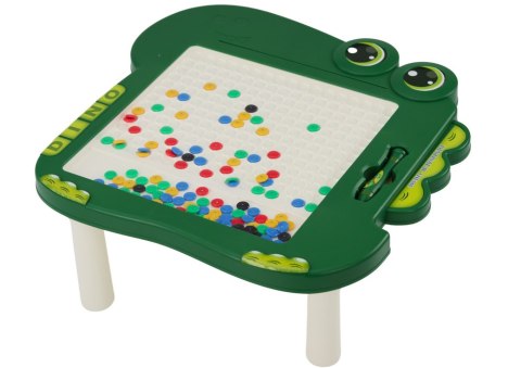 Stolik Tablica Magnetyczna Edukacyjna Dinozaur Pad Układanka Zielona LEAN Toys Stolik Tablica Magnetyczna Edukacyjna Dinozaur Pad Układanka Zielona LEAN Toys