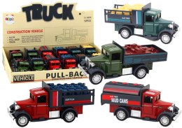 Autko Dostawcze Aluminiowe Otwierane Drzwi Światła Dźwięki LEAN Toys