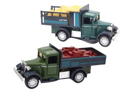 Autko Dostawcze Aluminiowe Otwierane Drzwi Światła Dźwięki LEAN Toys