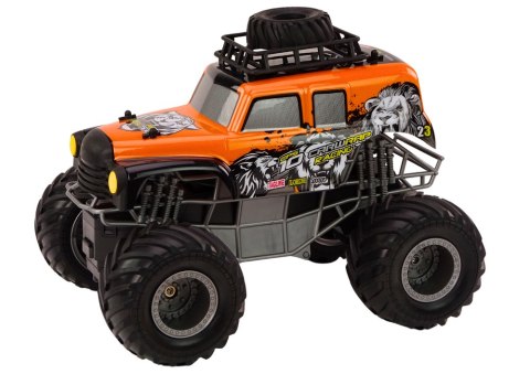 Autko Zdalnie Sterowane RC Terenowe 1:16 Pomarańczowy LEAN Toys Autko Zdalnie Sterowane RC Terenowe 1:16 Pomarańczowy LEAN Toys