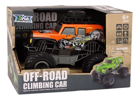 Autko Zdalnie Sterowane RC Terenowe 1:16 Pomarańczowy LEAN Toys Autko Zdalnie Sterowane RC Terenowe 1:16 Pomarańczowy LEAN Toys