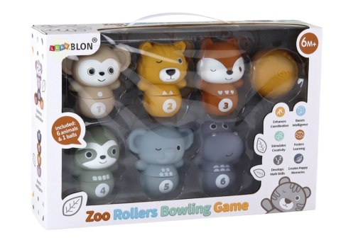 Bowling Animals For Toddlers Interactive Ball Fun LEAN Toys Bowling Animals For Toddlers Interactive Ball Fun LEAN Toys