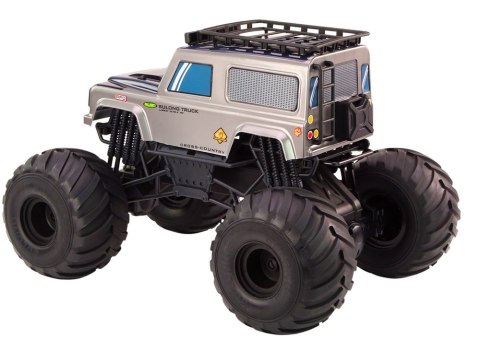 Duże Auto Terenowe Zdalnie Sterowane Suv 2.4G RC 1:6 Szary LEAN Toys Duże Auto Terenowe Zdalnie Sterowane Suv 2.4G RC 1:6 Szary LEAN Toys
