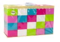 Duże Klocki Konstrukcyjne Podłużne W Torbie Naklejki Kolorowe 20 El LEAN Toys