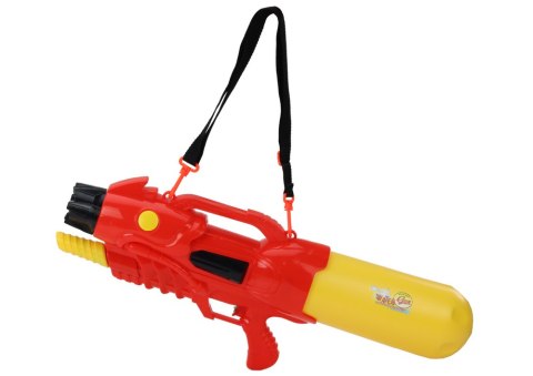 Duży Pistolet Na Wodę 2850ml Regulowana Opaska Czerwony LEAN Toys Duży Pistolet Na Wodę 2850ml Regulowana Opaska Czerwony LEAN Toys